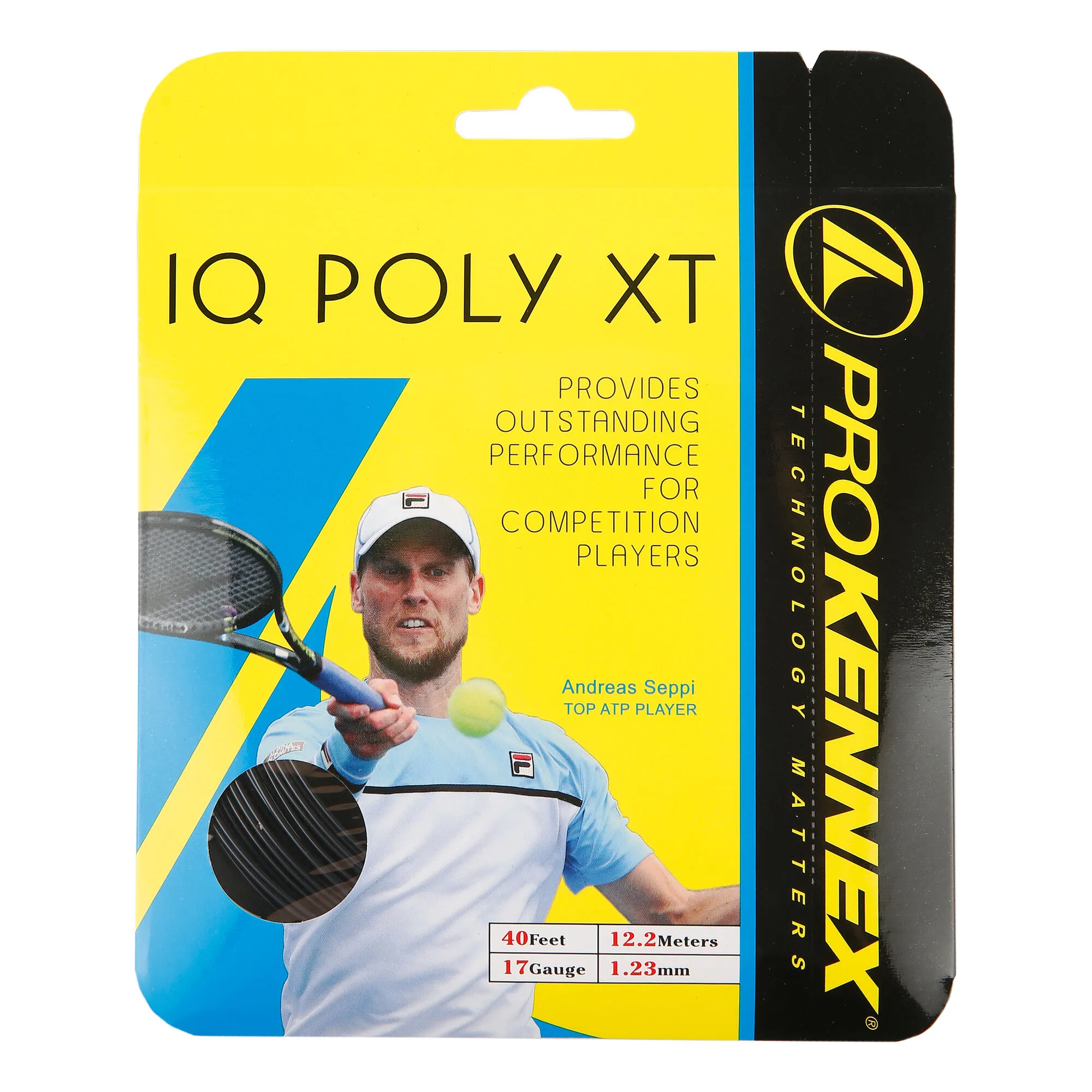 ProKennex IQ Poly XT Set Di Corde 12,2m - Nero 3 ProKennex IQ Poly XT Set Di Corde 12,2m - Nero