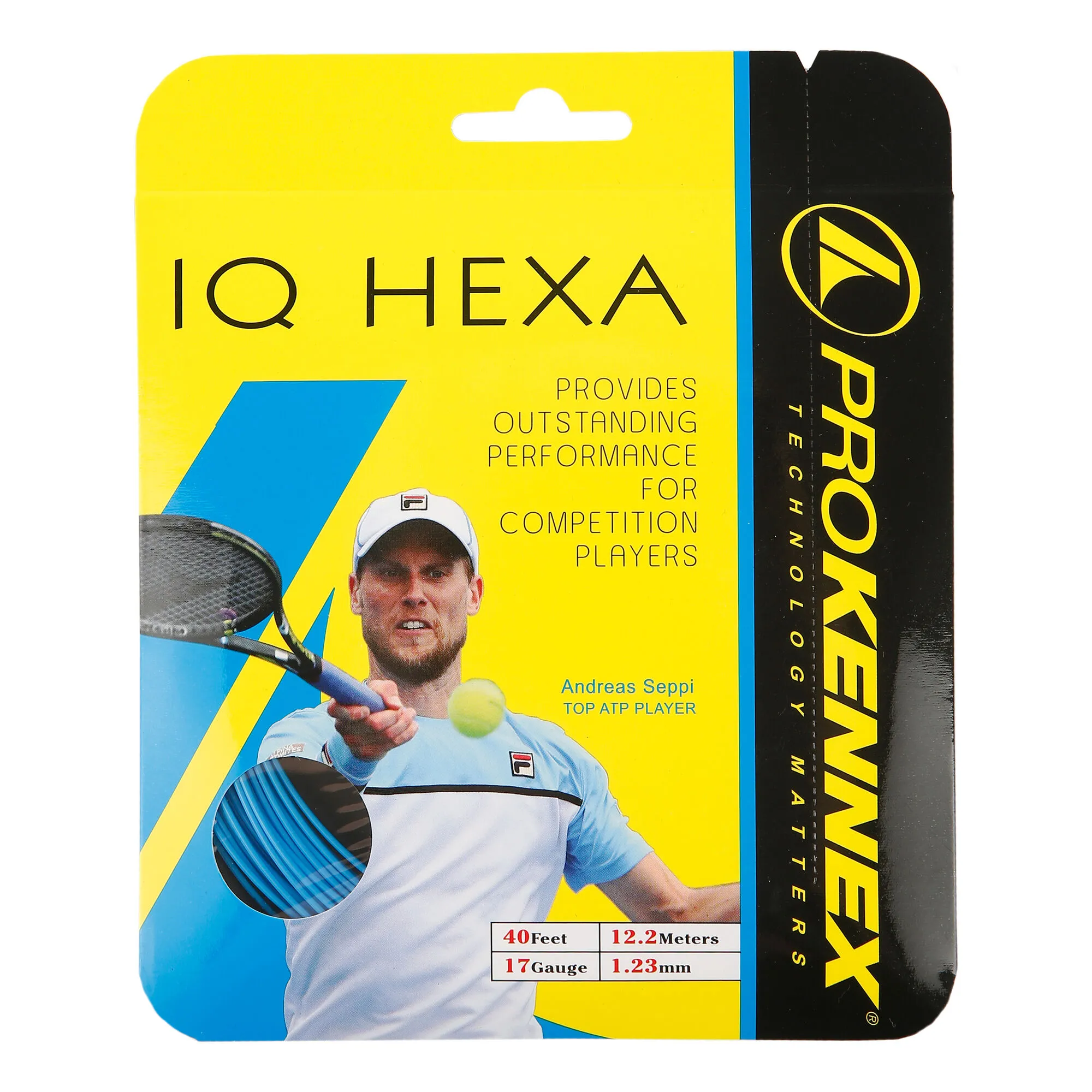 ProKennex IQ Hexa Set Di Corde 12,2m - Blu 3 ProKennex IQ Hexa Set Di Corde 12,2m - Blu