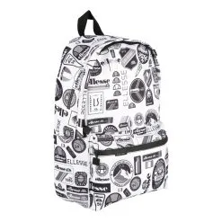 Ellesse Ansu Zaino - Bianco, Nero -Racchette da tennis negozio 0001300000 0 3 1