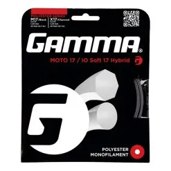 GAMMA Moto IO Soft Hybrid Set Di Corde - Nero, Grigio Scuro