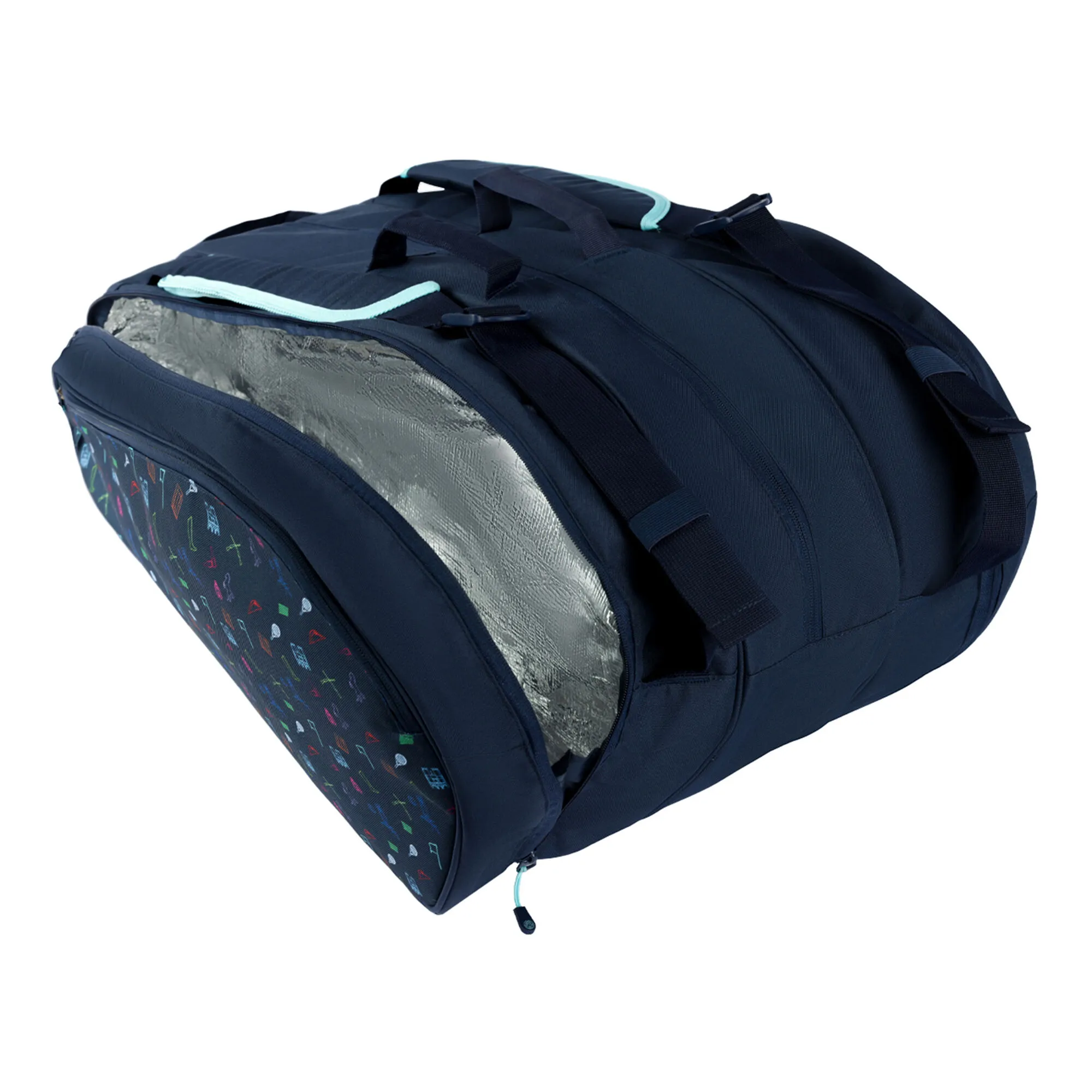 BIDI BADU Selecus Borsa Per Racchetta - Blu Scuro, Multicolore 5 BIDI BADU Selecus Borsa Per Racchetta - Blu Scuro, Multicolore - immagine 3