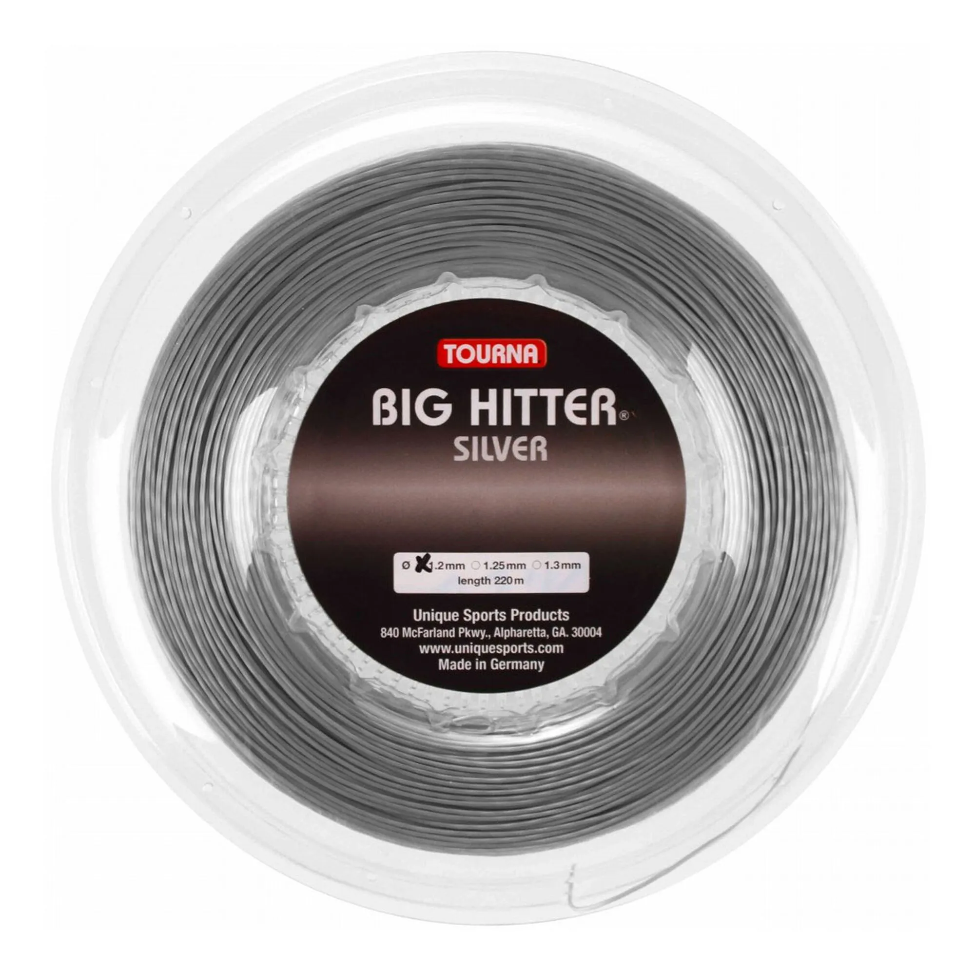Tourna Big Hitter Rotolo Di Corde 220m - Argento 3 Tourna Big Hitter Rotolo Di Corde 220m - Argento