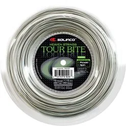 Solinco Tour Bite Rotolo Di Corde 200m - Argento -Racchette da tennis negozio 01206000 0 2