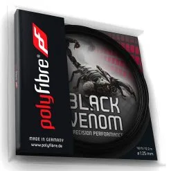 Polyfibre Black Venom Set Di Corde 12,2m - Nero -Racchette da tennis negozio 01221000 0 2