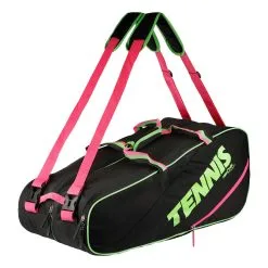 Tennis-Point Premium Neon 6R - Nero, Verde Neon -Racchette da tennis negozio 0122200000 0 1