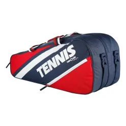 Tennis-Point Classic 6R Borsa Per Racchetta - Blu Scuro, Multicolore -Racchette da tennis negozio 0122700000 0 6