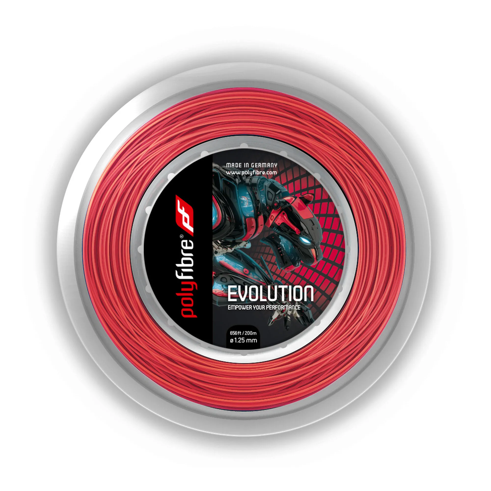 Polyfibre Evolution Rotolo Di Corde 200m - Rosso 3 Polyfibre Evolution Rotolo Di Corde 200m - Rosso