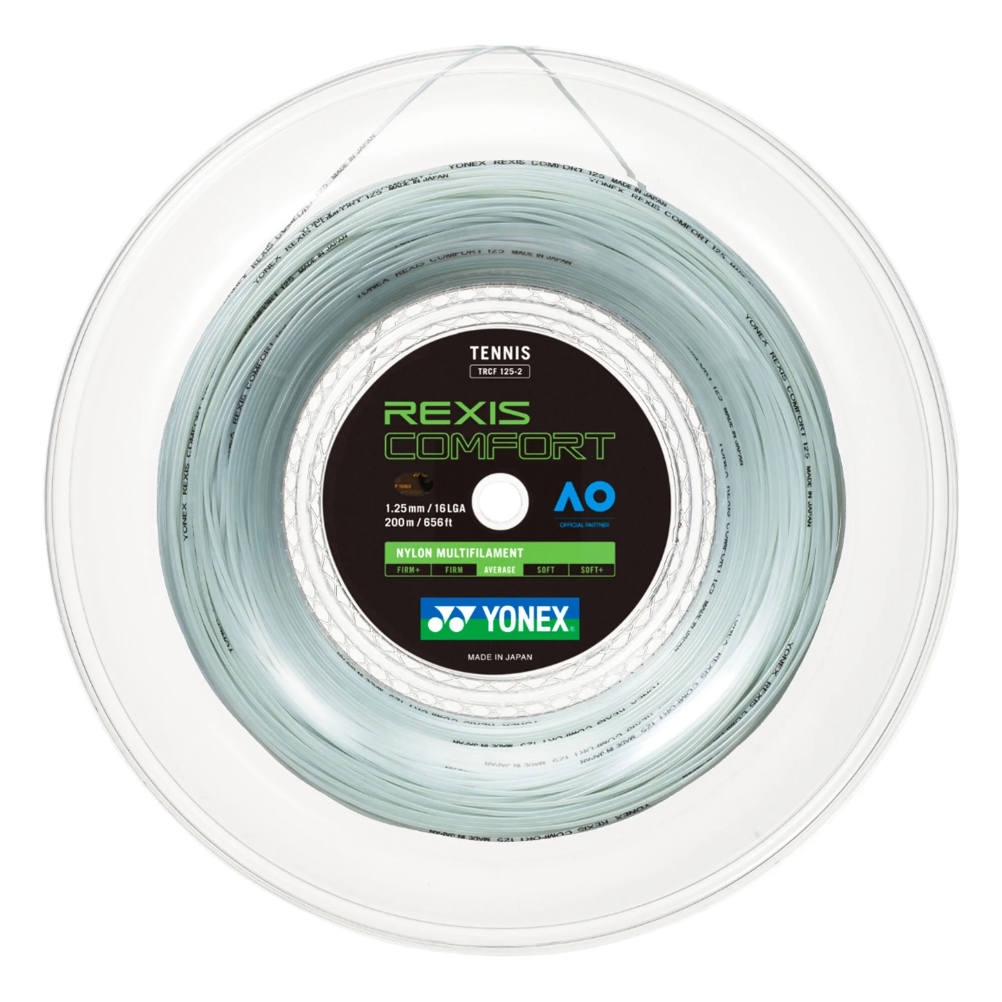 YONEX REXIS Comfort Rotolo Di Corde 200m - Bianco 3 YONEX REXIS Comfort Rotolo Di Corde 200m - Bianco