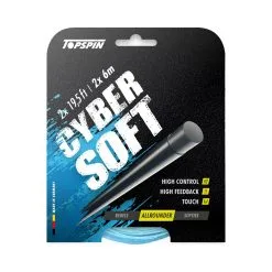 Topspin Cyber Soft 12m Set Di Corde - Blu Chiaro