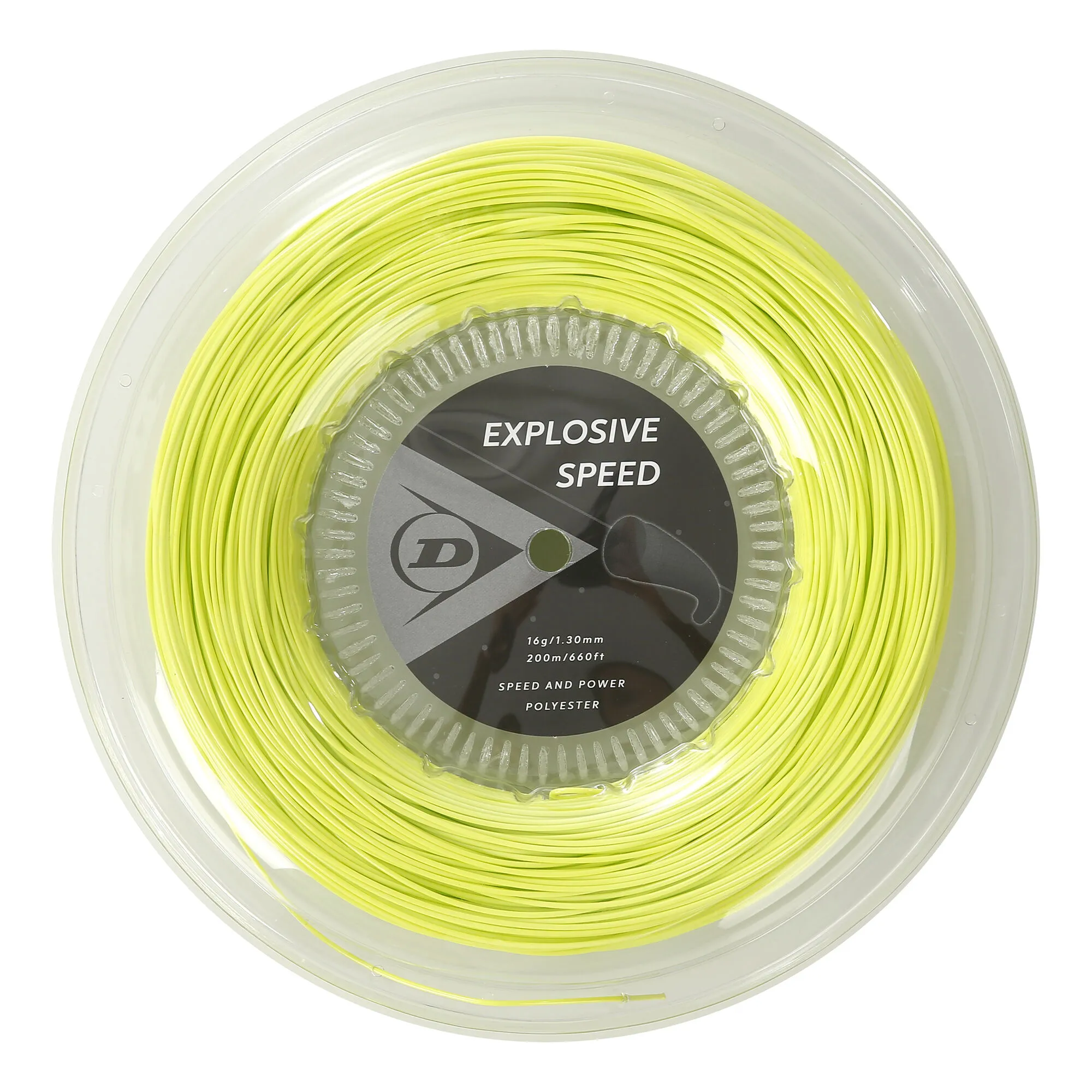 Dunlop Explosive Speed Rotolo Di Corde 200m - Giallo 3 Dunlop Explosive Speed Rotolo Di Corde 200m - Giallo