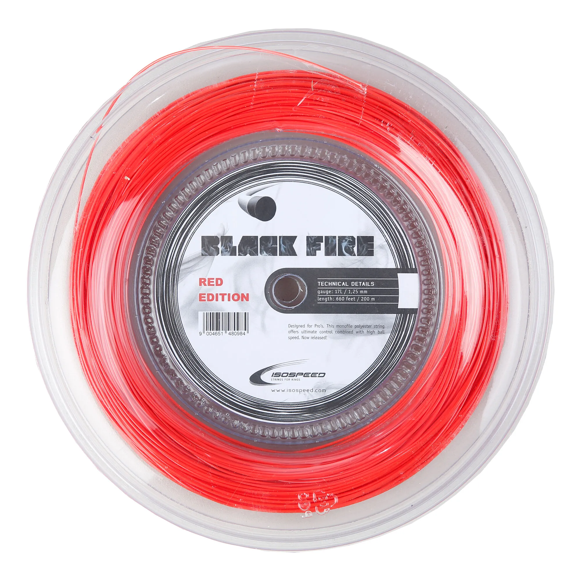Isospeed Black Fire Red Edition Rotolo Di Corde 200m - Rosso 3 Isospeed Black Fire Red Edition Rotolo Di Corde 200m - Rosso