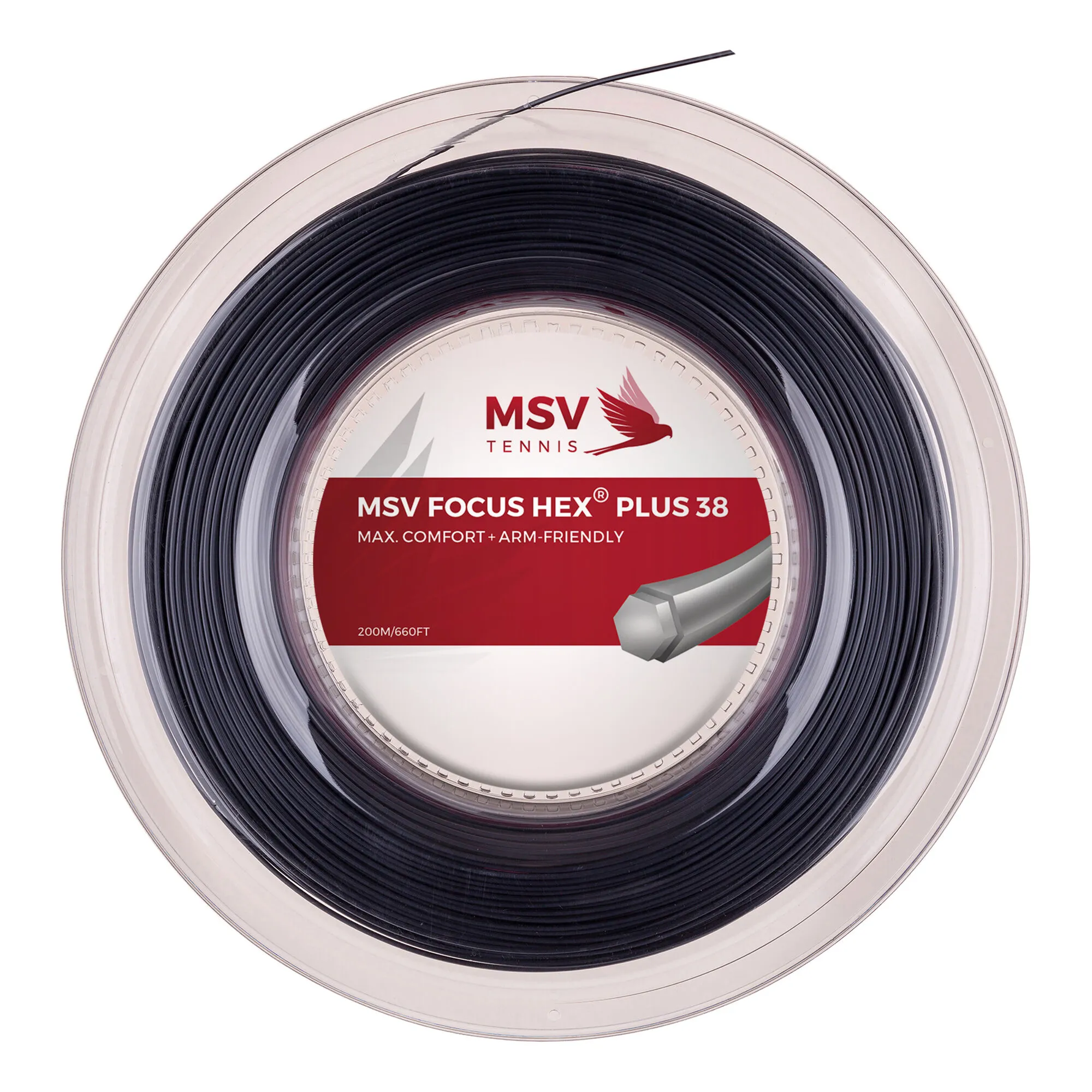MSV Focus-HEX Plus 38 Rotolo Di Corde 200m - Nero 3 MSV Focus-HEX Plus 38 Rotolo Di Corde 200m - Nero