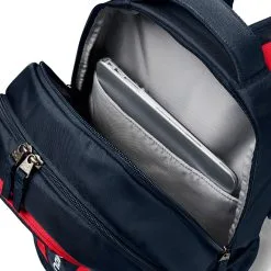 Under Armour Hustle 5.0 Zaino - Blu, Rosso -Racchette da tennis negozio 0139900000 10