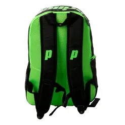 PRINCE Zaino - Nero, Verde Neon -Racchette da tennis negozio 0149500000 0 2 1