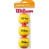 Wilson Starter Balls (Stage 2) Sacchetto Da 3 -Racchette da tennis negozio 0151400000 000