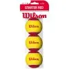 Wilson Starter Balls (Stage 3) Sacchetto Da 3 -Racchette da tennis negozio 0151500000 000