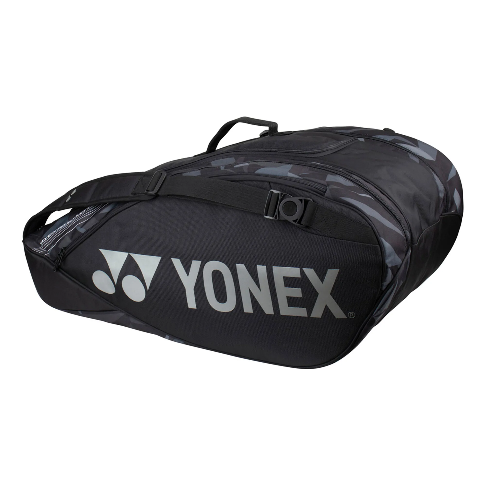 YONEX Pro Racquet Bag Borsa Per Racchetta Da 9 - Nero, Grigio 5 YONEX Pro Racquet Bag Borsa Per Racchetta Da 9 - Nero, Grigio - immagine 3