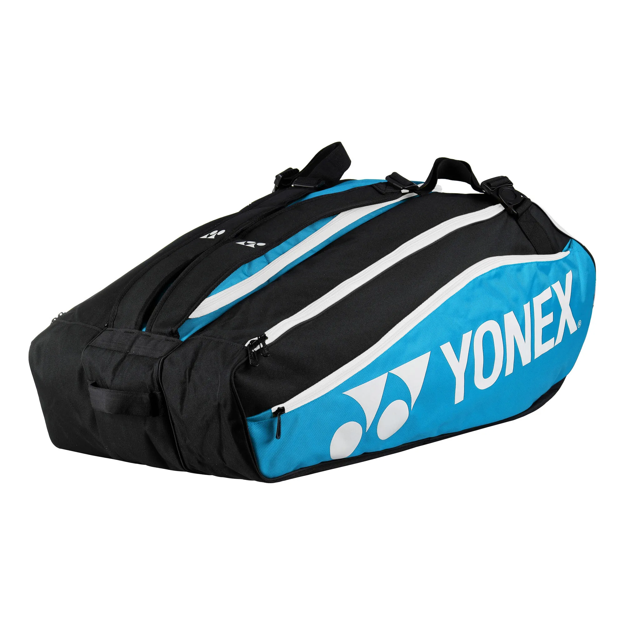 YONEX Club Line Racket Bag Borsa Per Racchetta Da 12 - Blu, Nero 3 YONEX Club Line Racket Bag Borsa Per Racchetta Da 12 - Blu, Nero