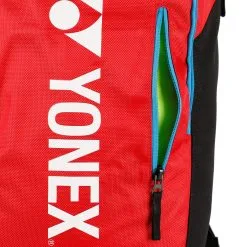 YONEX Backpack Club Line Zaino - Rosso, Nero -Racchette da tennis negozio 0154900000 11