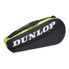 Dunlop SX Club Borsa Per Racchetta Da 3 - Nero, Giallo