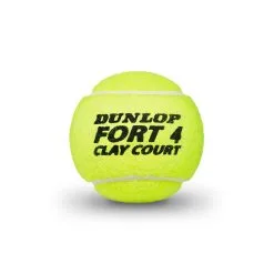 Dunlop Fort Clay Court Tubo Da 4 -Racchette da tennis negozio 0162300000 10