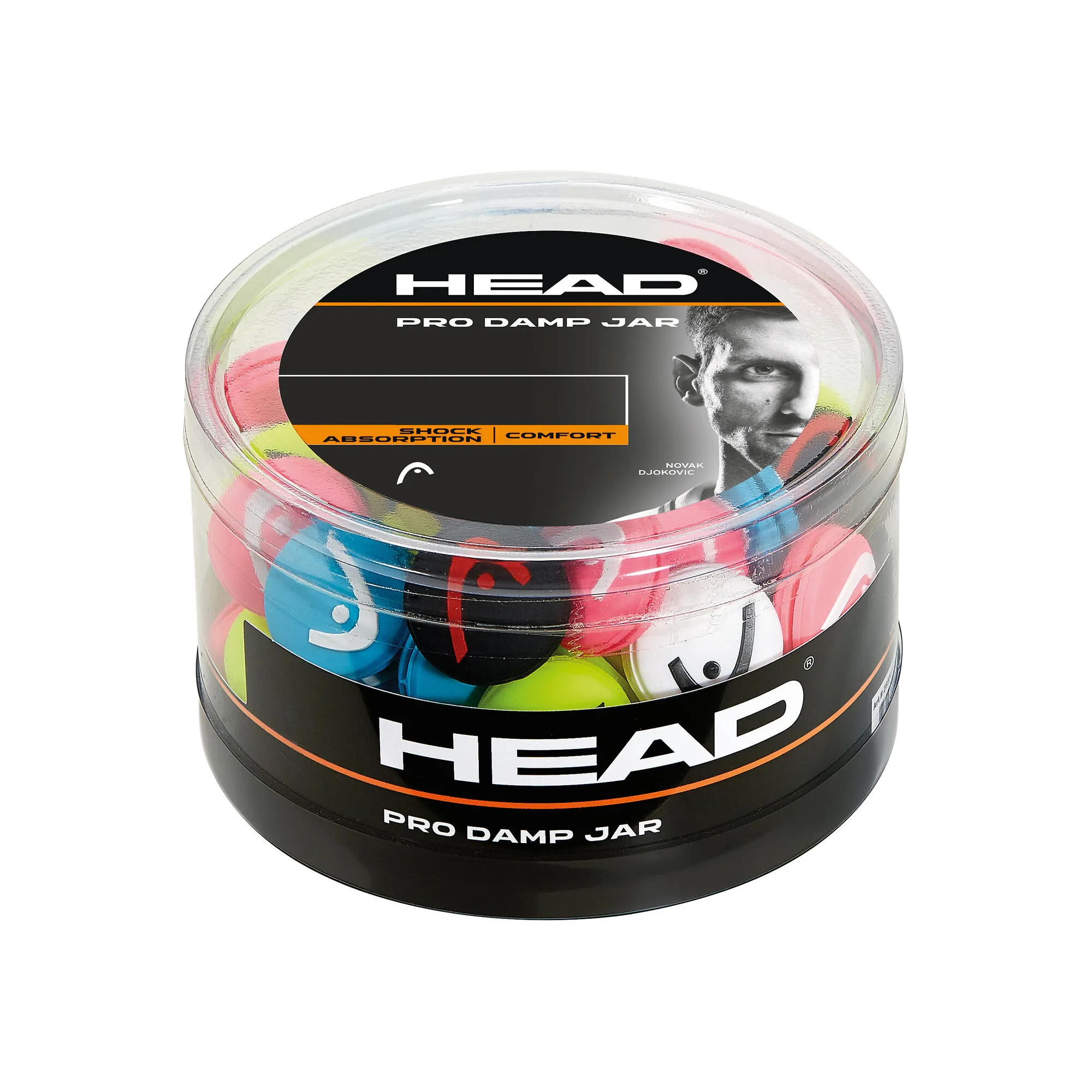 Head Pro Damp Mixed Antivibrazioni Scatola Da 70 - Multicolore 3 Head Pro Damp Mixed Antivibrazioni Scatola Da 70 - Multicolore