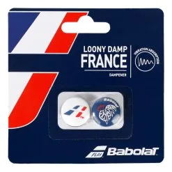 Babolat Loony Damp France Antivibrazioni Confezione Da 2 - Blu, Bianco