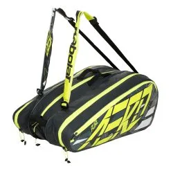 Babolat RH X 12 Pure Aero Borsa Per Racchetta - Antracite, Giallo -Racchette da tennis negozio 0184600000 0 1