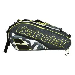 Babolat RH X 12 Pure Aero Borsa Per Racchetta - Antracite, Giallo -Racchette da tennis negozio 0184600000 0 4