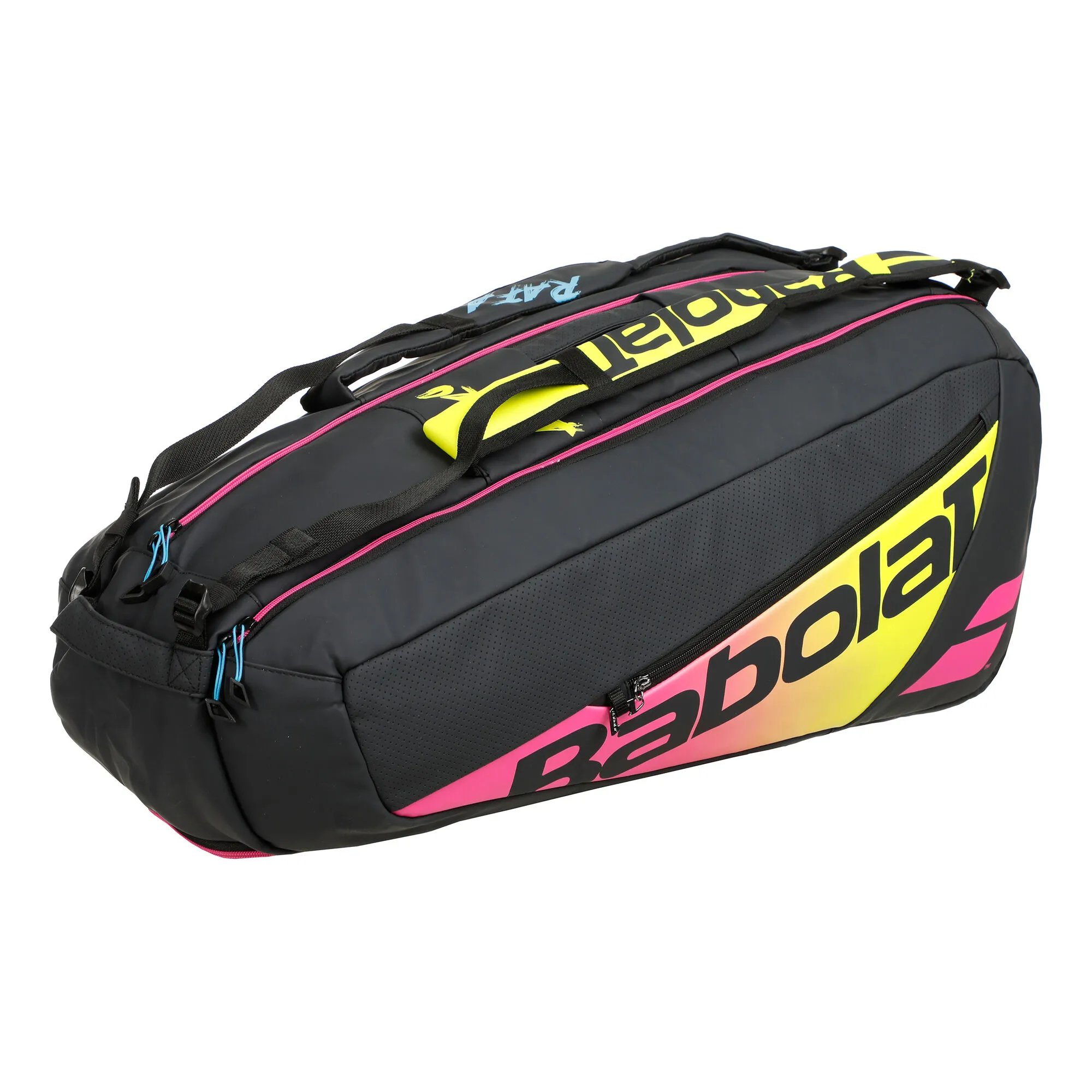 Babolat Rafael Nadal Pure Aero RH X6 Borsa Per Racchetta - Nero, Multicolore 3 Babolat Rafael Nadal Pure Aero RH X6 Borsa Per Racchetta - Nero, Multicolore
