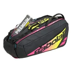 Babolat Rafael Nadal Pure Aero RH X6 Borsa Per Racchetta - Nero, Multicolore 17 Babolat Rafael Nadal Pure Aero RH X6 Borsa Per Racchetta - Nero, Multicolore -Racchette da tennis negozio 0185300000 11