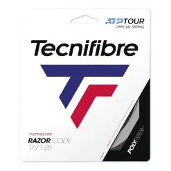 TECNIFIBRE Razor Code 12m Set Di Corde - Grigio