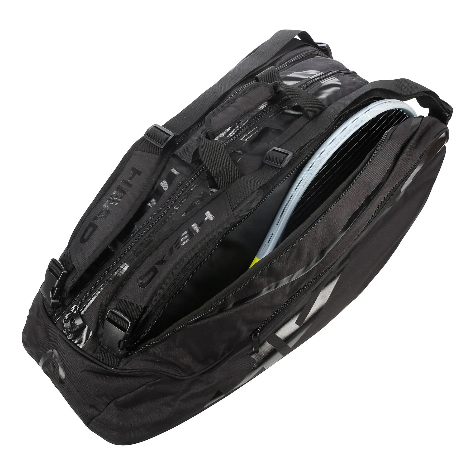 Head Team 12R Monstercombi Borsa Per Racchetta Edizione Speciale - Nero 7 Head Team 12R Monstercombi Borsa Per Racchetta Edizione Speciale - Nero - immagine 5