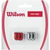 Wilson Pro Feel Antivibrazioni Confezione Da 2 - Argento, Rosso