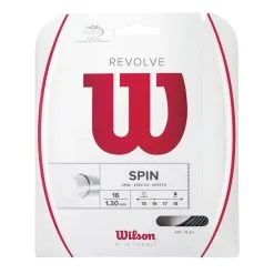 Wilson Revolve Set Di Corde 12,2m - Nero