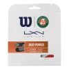 Wilson Duo Power Roland Garros Set Di Corde 12,2m - Rosso 2 Wilson Duo Power Roland Garros Set Di Corde 12,2m - Rosso -Racchette da tennis negozio 02026000 000
