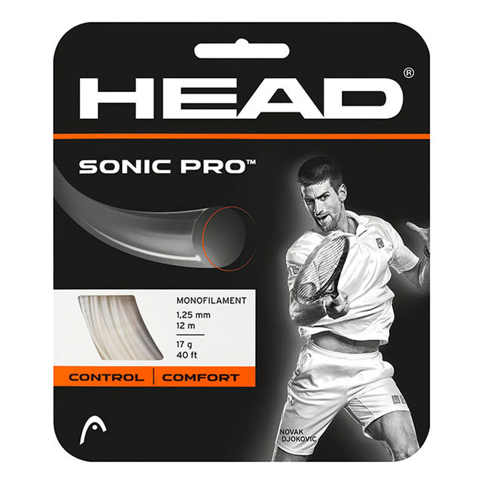 Head Sonic Pro Set Di Corde 12m - Bianco 3 Head Sonic Pro Set Di Corde 12m - Bianco