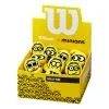 Wilson Minions Vibrations Antivibrazioni Scatola Da 50 - Blu Chiaro, Giallo -Racchette da tennis negozio 0211600000 000