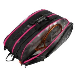 Wilson Tour 15 Borsa Per Racchetta Edizione Speciale - Nero, Rosa -Racchette da tennis negozio 0214300000 10