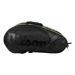Wilson Tour 15 Borsa Per Racchetta Edizione Speciale - Nero, Verde -Racchette da tennis negozio 0214400000 0 4