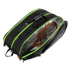 Wilson Tour 15 Borsa Per Racchetta Edizione Speciale - Nero, Verde -Racchette da tennis negozio 0214400000 10