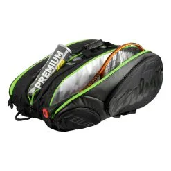 Wilson Tour 15 Borsa Per Racchetta Edizione Speciale - Nero, Verde -Racchette da tennis negozio 0214400000 11
