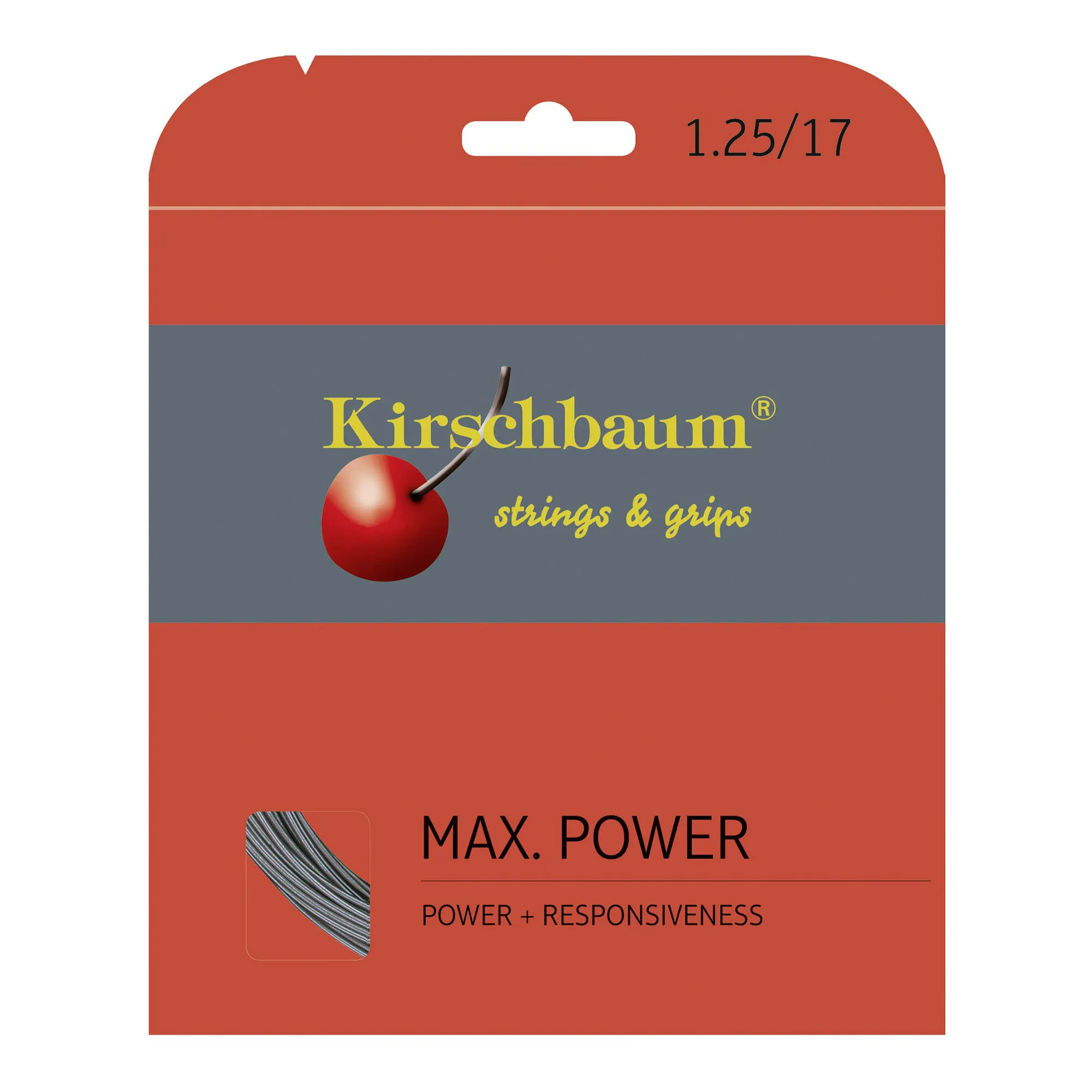 KIRSCHBAUM Max Power Set Di Corde 12m - Antracite 3 KIRSCHBAUM Max Power Set Di Corde 12m - Antracite
