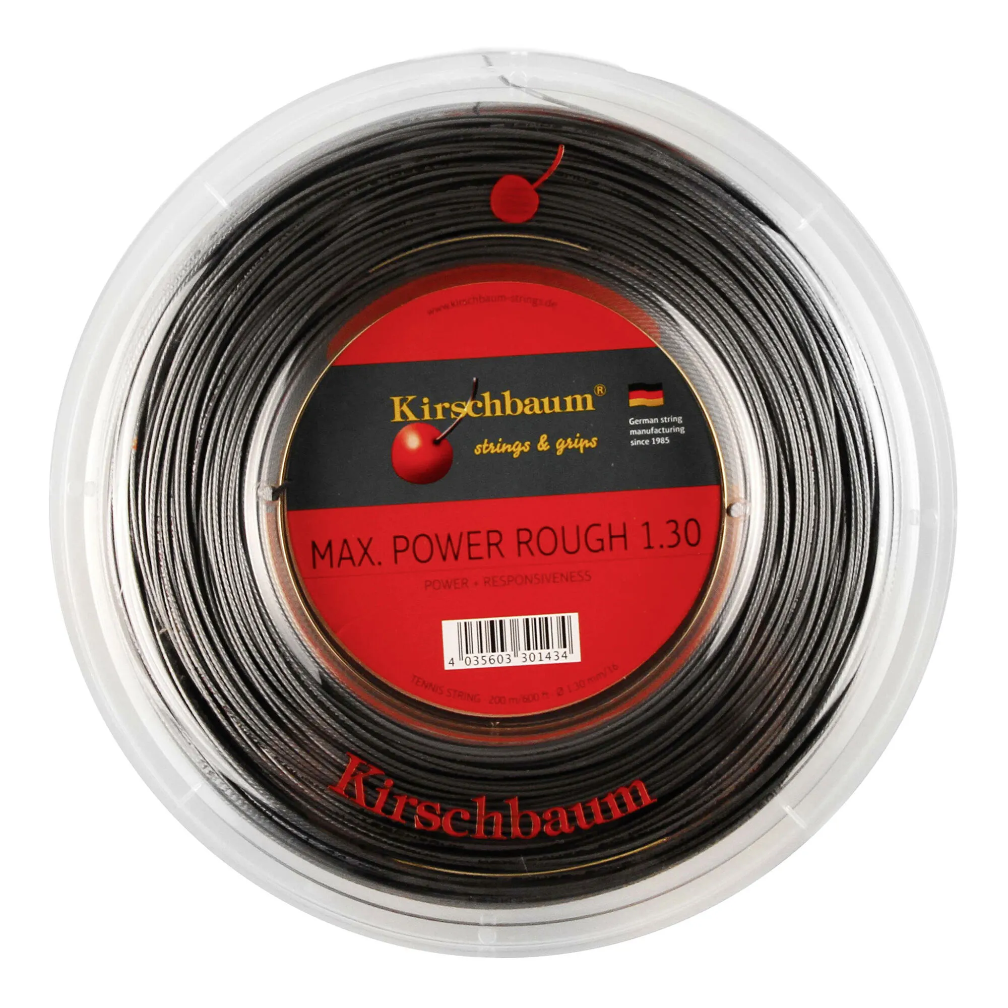 KIRSCHBAUM Max Power Rough Rotolo Di Corde 200m - Antracite 3 KIRSCHBAUM Max Power Rough Rotolo Di Corde 200m - Antracite