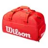 Wilson Super Tour Small Duffle Borsa Sportiva - Rosso, Bianco -Racchette da tennis negozio 0221000000 000