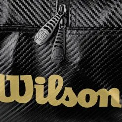 Wilson Elite Borsa Sportiva Edizione Speciale - Nero, Oro -Racchette da tennis negozio 0226300000 14