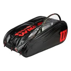 Wilson Elite Borsa Per Racchetta Da 15 Edizione Speciale - Nero, Rosso -Racchette da tennis negozio 0226400000 10