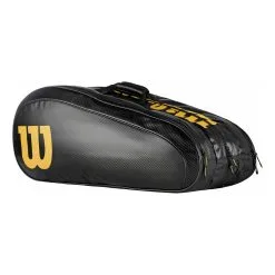 Wilson Elite Borsa Per Racchetta Da 15 Edizione Speciale - Nero, Oro -Racchette da tennis negozio 0226500000 0 7