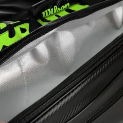 Wilson Elite Borsa Per Racchetta Da 15 Edizione Speciale - Nero, Lime 24 Wilson Elite Borsa Per Racchetta Da 15 Edizione Speciale - Nero, Lime -Racchette da tennis negozio 0226900000 13