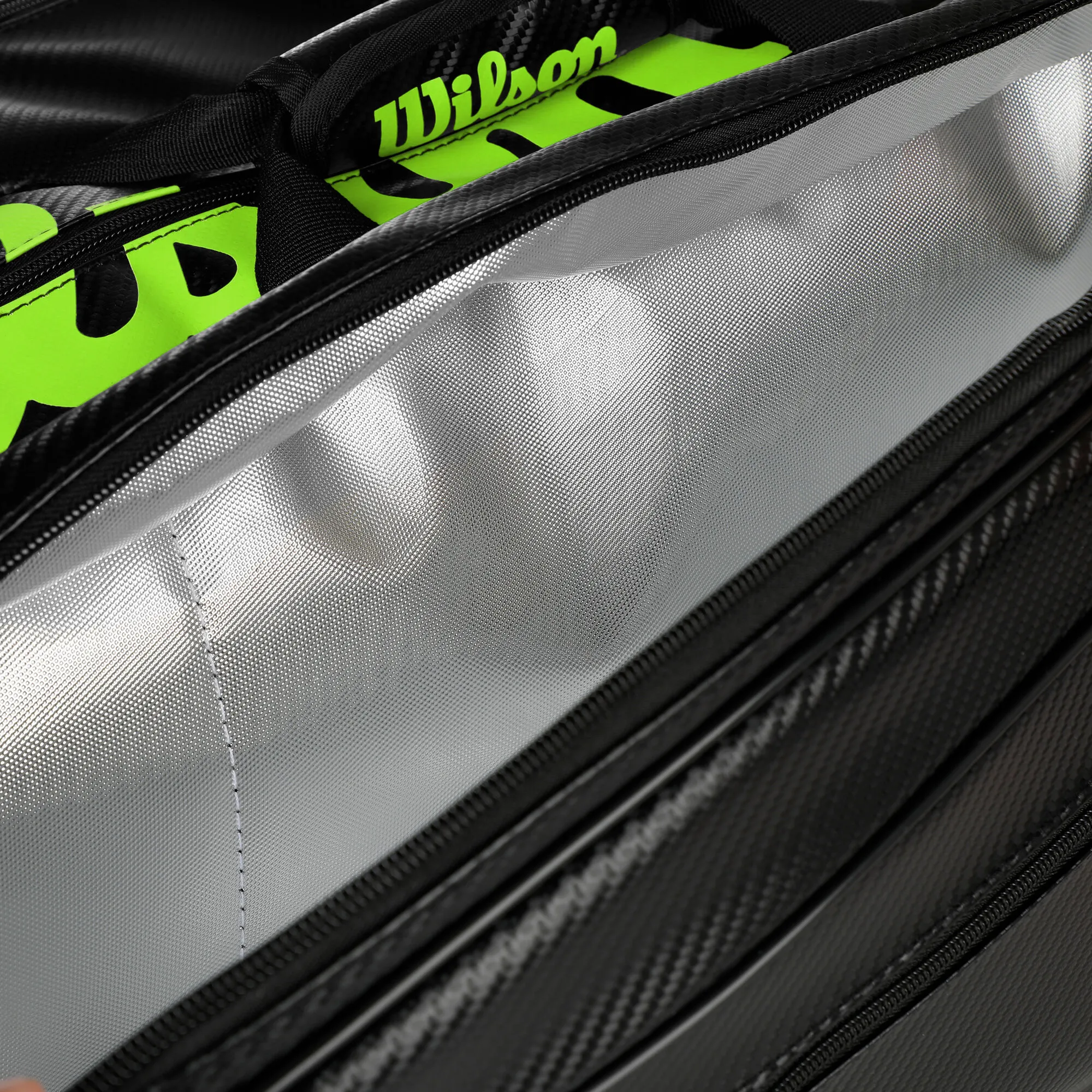 Wilson Elite Borsa Per Racchetta Da 15 Edizione Speciale - Nero, Lime 10 Wilson Elite Borsa Per Racchetta Da 15 Edizione Speciale - Nero, Lime - immagine 8